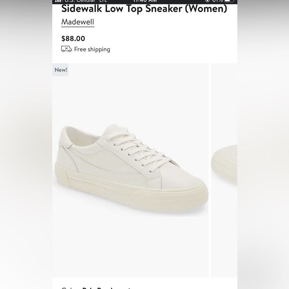 Madewell sidewalk sneakers